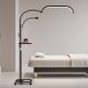 Lampa Led Kosmetyczna Bezcieniowa Moon Stojąca + Kółka 45w Marinelli Gx520r / Czarny 2