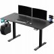 ULTRADESK Biurko dla gracza LEVEL V2, 140x68cm, 72-117cm, elektycznie regulowany, bez podk�adki 7