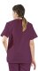 Visent Bluza medyczna ELASTYCZNA stretch - śliwka chirurgiczna damska K80 STR XXL 12