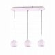 ALCLARA Lampa Sufitowa Wisząca FL5953/31/03P Julia 3xGU10 50W Biała Wydajna 1