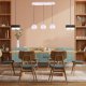 ALCLARA Lampa Sufitowa Wisząca FL5953/31/03P Julia 3xGU10 50W Biała Wydajna 4