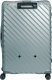 Duża walizka SwissBags Diamond cut 76 cm metaliczny niebieski 3