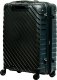 Średnia walizka SwissBags Diamond cut 67 cm metaliczny czarny 2