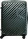 Średnia walizka SwissBags Diamond cut 67 cm metaliczny czarny 3