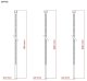 Opaski zaciskowe, 2,5x100 / 3,5x200 / 4,5x200 mm, 170 szt., mix kolorów, DPM OP170 2