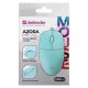 Mysz przewodowa AZORA MB-241 1200 DPI miętowa podwietlenie 4