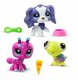 Zestaw figurek Littlest Pet Shop G7 S3 Pet Trios Tuba 3-pak 3
