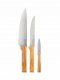 Opinel Zestaw noży Trio Parallele Olive 002494 1