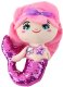 Pluszowa Syrenka Przytulanka Ogon W Cekiny Różowo-Fioletowa 28cm LEAN Toys 2