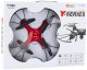 Dron Y20 UFO Zdalnie Sterowany Światła Obrót 360 Czerwony LEAN Toys 3
