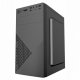 GEMBIRD OBUDOWA FORNAX K170 MINI-TOWER (1X USB 3.1  2X USB 2.0  1X USB TYP-C  CZYTNIK KART  2X MINIJACK) CZARNA 3