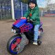 Jeździk elektryczny dla dzieci Motocykl Spider-Man Huffy 17345W 2