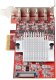 STARTECH.COM 4-Port USB-C 10Gbps PCIe Karte 4x Separate USB 3.2 Kontroller PCI Express 3.0 Niedrigprofil Bugel TAA 2
