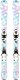 Narty dziecięce STREULE ST-JG + wiązanie MARKET FDT 4.5 z GRIP WALK 120 cm 1