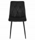 Malys Group Zestaw stół NP 120x80 Craft Czarny + 4 krzesła LIBRA czarne 4