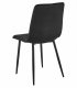 Malys Group Zestaw stół NP 120x80 Craft Czarny + 4 krzesła LIBRA czarne 7