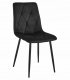 Malys Group Zestaw stół NP 120x80 Craft Czarny + 4 krzesła LIBRA czarne 9