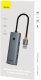 Hub Baseus UltraJoy Series Lite 4-Port USB-A / 3xUSB-A 3.0, RJ45, USB-C 5V (szary) 7