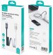 Kabel USB-C / USB-C USAMS Bicolor Series SJ756 PD 60W 1.2m czarno biały 4
