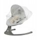 Elektrinės sūpynės Kinderkraft 2in1 Lumi 2, light grey 4