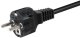 Equip Netzkabel Anschl. Schuko -> CEE7/3 3.00m schwarz 3