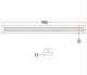 Oprawa kuchenna podszafkowa LED 4,5W, lampa meblowa z wyłącznikiem ruchowym OKP-4500 LED 54 SMD Rum-Lux 2