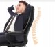 Fotel Biurowy Skóra Eko Z Masażem Czarny Pako V 921-321 8