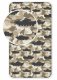 Jerry Fabrics Prześcieradło z gumką wojskowe 90x200cm (2330958) 1