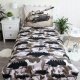 Jerry Fabrics Prześcieradło z gumką wojskowe 90x200cm (2330958) 2