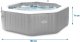 Dmuchane SPA z hydromasażem 4 osobowe INTEX 28458 10