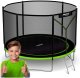NeoSport Trampolina ogrodowa 8ft/252cm z siatką zewnętrzną i drabinką 11