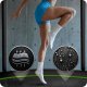 NeoSport Trampolina ogrodowa 8ft/252cm z siatką zewnętrzną i drabinką 12