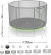 NeoSport Trampolina ogrodowa 8ft/252cm z siatką zewnętrzną i drabinką 13