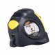 Miarka metalowa DONAU SAFETY, zwijana, 18mmx5m, blister, czarno-żółta 3