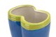 Osłonka ceramiczna Buty niebiesko-zielone 7