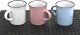 Kubek ceramiczny 320 ml Garnuszek niebiesko-biały 8