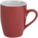 Kubek ceramiczny 320 ml czerwono-biały 2