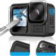 Hofi SZKŁO HARTOWANE TECH-PROTECT GLASS FIT+ 2-SET GOPRO HERO 9 / 10 / 11 / 12 CLEAR 3