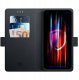 Etui z klapką 3MK Wallet Case do Xiaomi Redmi Note 14 4G czarny 2