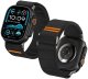 TECH-PROTECT NYLON SLIP APPLE WATCH 6 / 7 / 8 / 9 / 10 / SE / ULTRA 1 / 2 (44 / 45 / 46 / 49 MM) BLACK 4