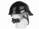 Kask ochronny budowlany BHP regulowany – czarny (50) 6