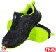 BRMATRIX S1PS FO SR - Buty bezpieczne MATRIX męskie z dzianego materiału tekstylnego z zamszową skórą syntetyczną podeszwa antypoślizgowa, olejoodporna, antyelektrostatyczna 46 1