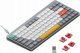 Nuphy - Air75 V2 Wireless Mechanical Keyboard - Bezprzewodowa Klawiatura Mechaniczna Slim Lunar Gray Cowberry 1