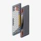 Nuphy - Air75 V2 Wireless Mechanical Keyboard - Bezprzewodowa Klawiatura Mechaniczna Slim Lunar Gray Cowberry 4