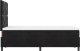 vidaXL Łóżko Sprężynowe z Materacem i LED Czarny 120x200 cm Aksamit 2
