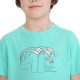 Koszulka dla chłopca 4F M1917 miętowa 4FJWSS25TTSHM1917 47S 134cm 4