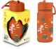 Brosky Pattern Stalowa butelka na wodę w kolorze ceglanym 450ml 2