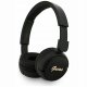 Headphones Guess Bluetooth 5.3 Metal Logo Script black 1