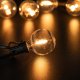 GIRLANDY GIRLANDA LED OGRODOWA NA LAMPKI ŚWIETLNA SOLARNA ŻARÓWKA WODOSZCZELNA ŁAŃCUCH 15M 19