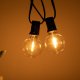 GIRLANDY LED OGRODOWA NA LAMPKI ŚWIETLNA SOLARNA ŻARÓWKA WODOSZCZELNA ŁAŃCUCH 10M 10